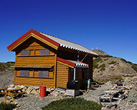 赤石岳避難小屋