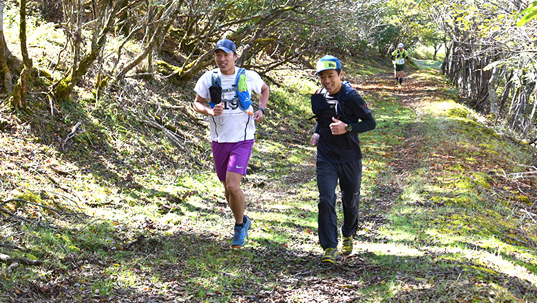 井川de望月将悟氏とトレイルランニング