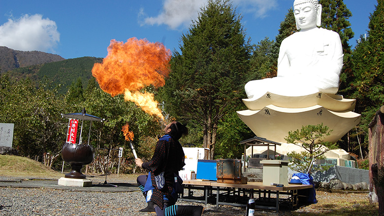 井川大仏 秋の例祭